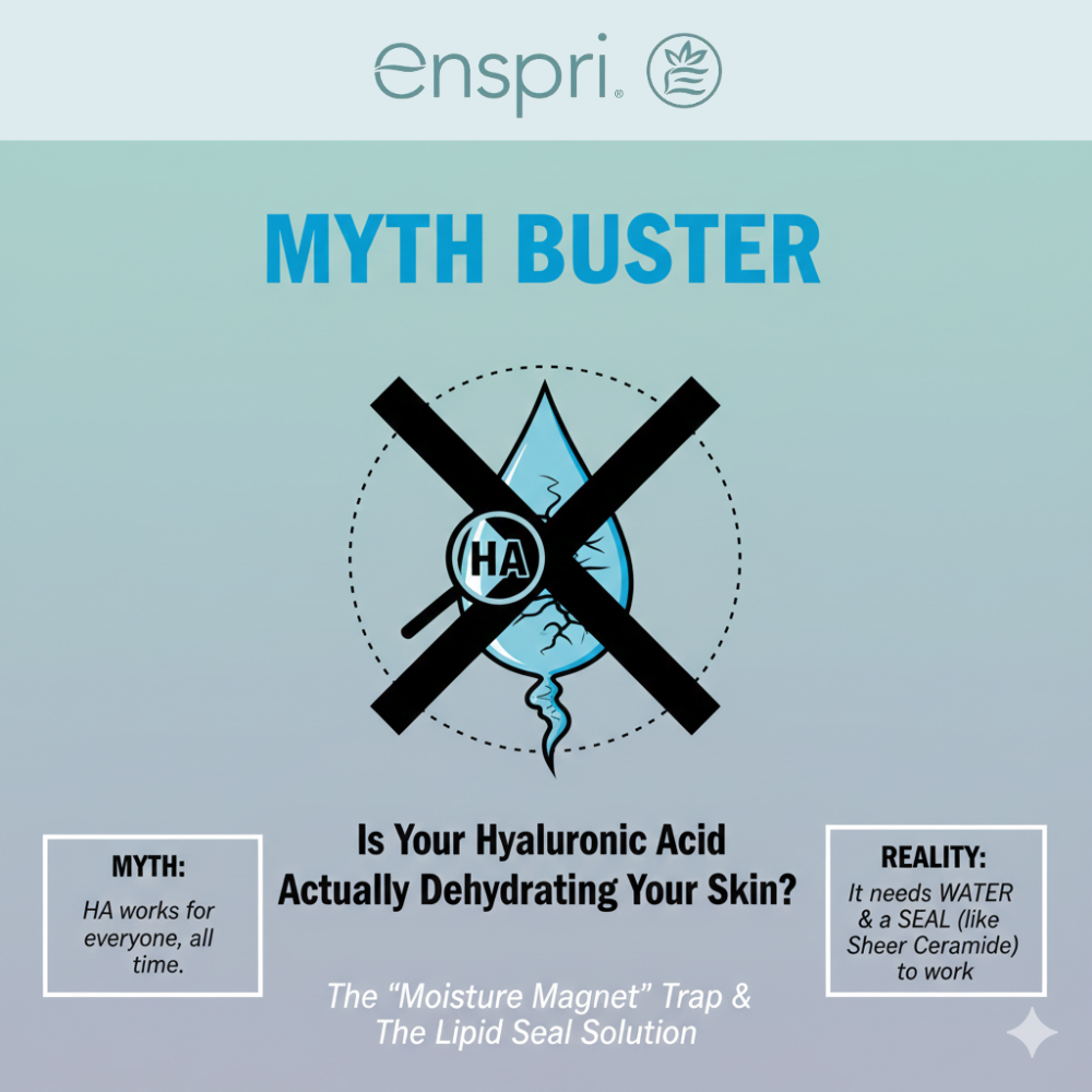 Myth Buster: Is Your Hyaluronic Acid Actually Dehydrating Your Skin?