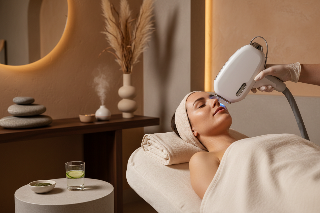 Will getting an expensive laser treatment will "solve" your skin issues forever?