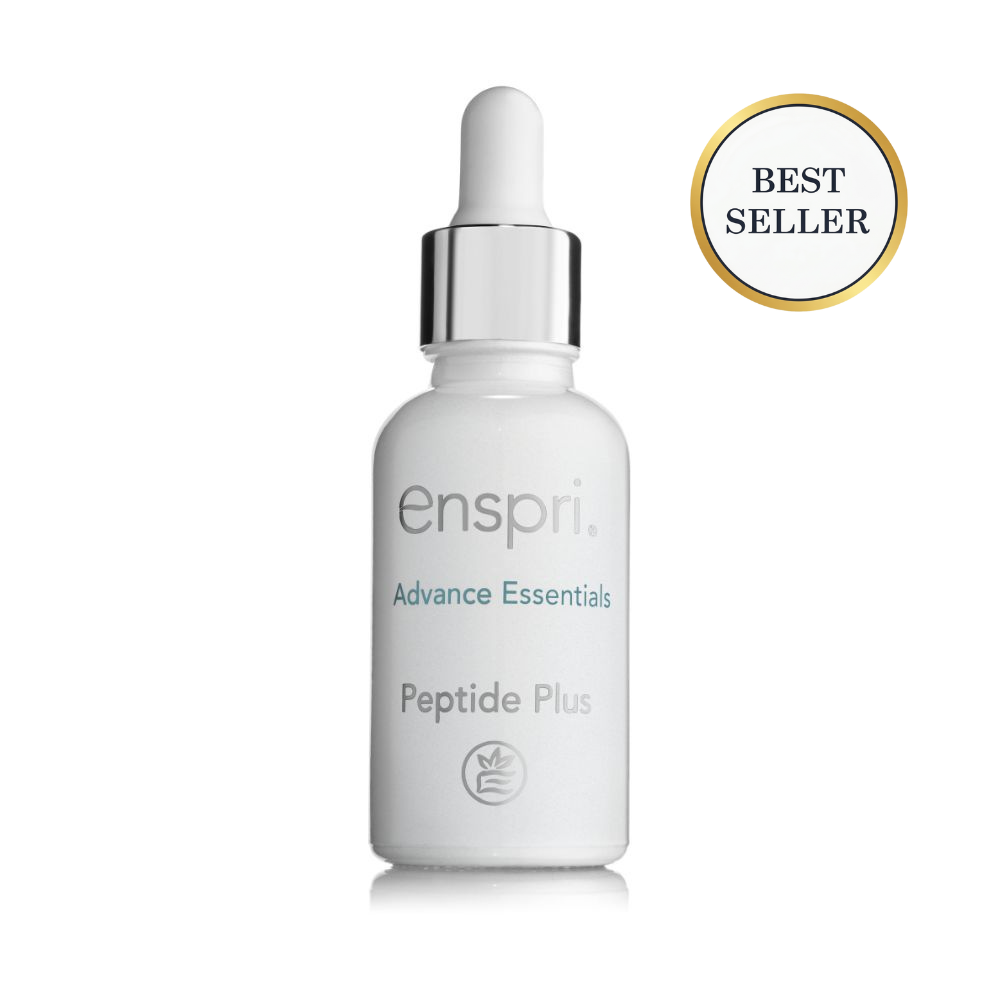 Enspri Advance Essentials Peptide Plus Collagen Booster Firming Treatment serum with dropper applicator